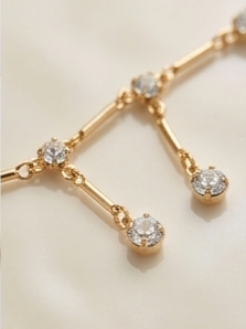 Elegant Crystal Dangle Anklet
