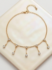 Elegant Crystal Dangle Anklet